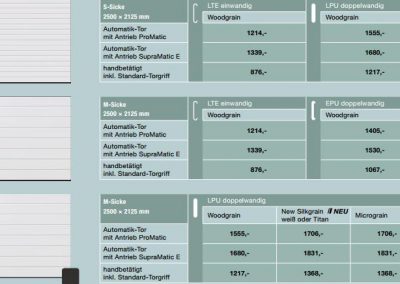 Garagentore, Schwingtore und Rolltore Bauelemente Spreewald