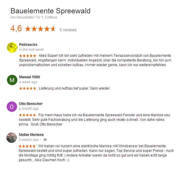 bewertungen