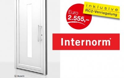 Internorm Haustür Aktion 2017